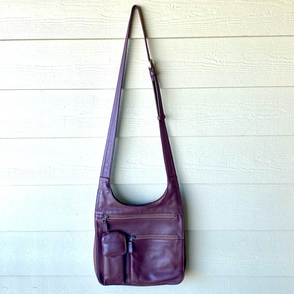 JP Ourse & Cie The Traveler Full Grain Leather Crossbody Messenger Bag - Picture 3 of 16